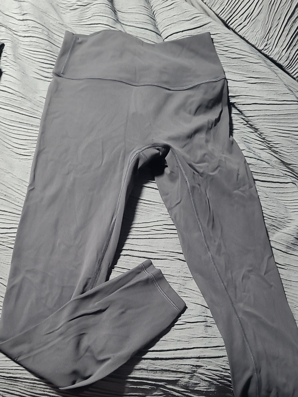CRZ YOGA High-Waist Gray Performance Leggings